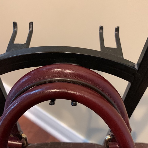 Authentic Gucci Imprime Monogram Medium Joy Boston Bordeaux - Picture 4 of 15